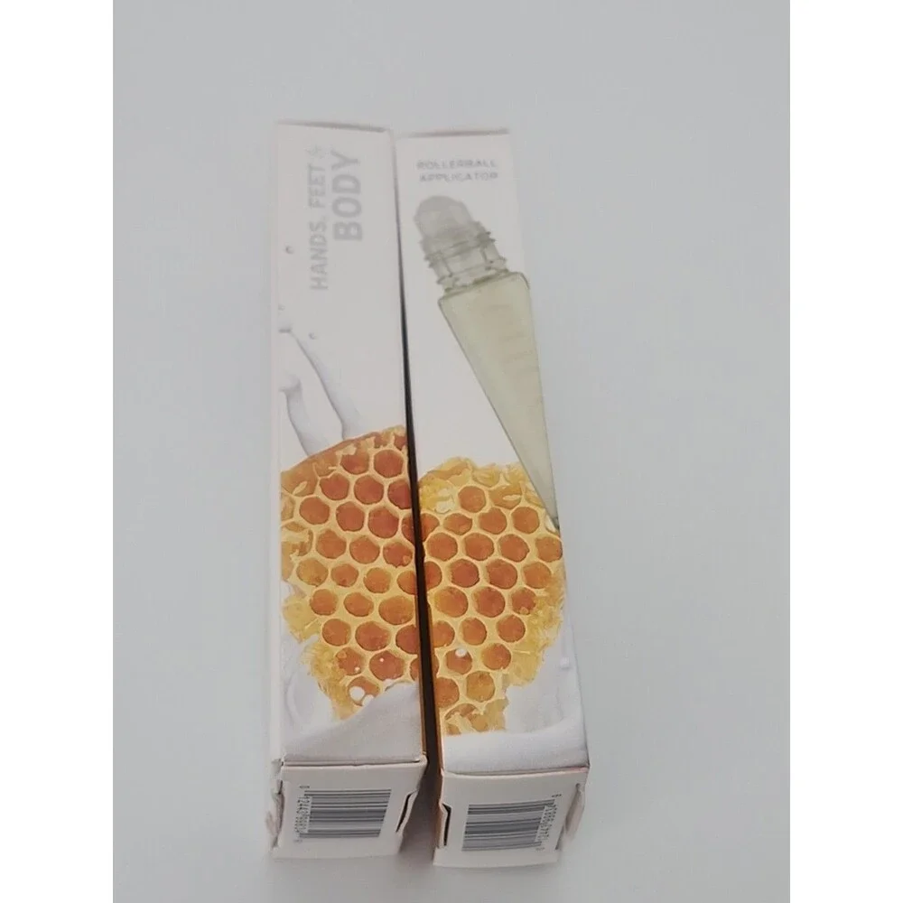 Lot Of 2 Cuccio Revitalizing Roll-On Cuticle Oil Milk & Honey 10ml